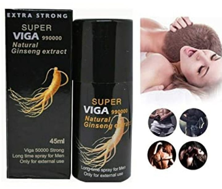 Super Viga 990000 Natural Ginseng Extract Long Time Spray For Men 45